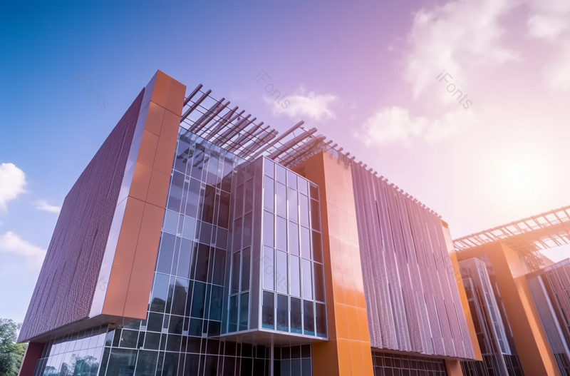 大学高层建筑现代图书馆建筑局部摄影背景,高清,摄影图,摄影图片,图片大全,摄影图免费下载